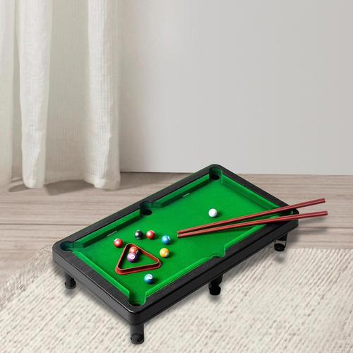 Mini Juego De Billar De Mesa, Juego De Billar Casero, Bolas