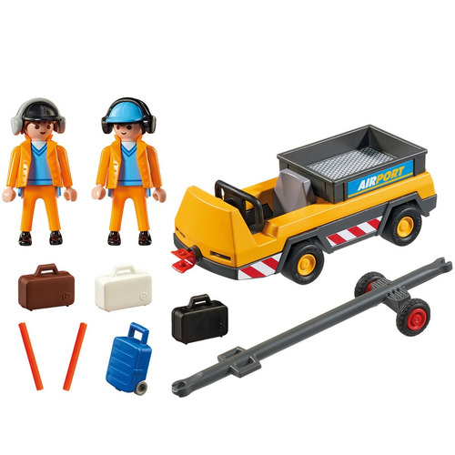 Playmobil 5396 Vehiculo Para Maletas Aeropuerto Accesorios
