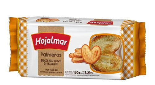 Palmeritas De  Hojalmar X 150grs