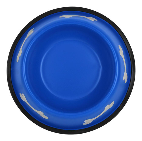 Tigela Inox Antiderrapante Alimentação Cachorro E Gato 2l Cor Vermelho
