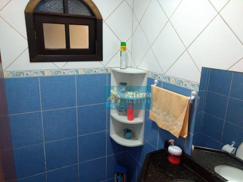 Casa Com 3 Dormitórios À Venda, 100 M² Por R$ 600.000,00 - Vila Guilhermina - Praia Grande/sp - Ca0154