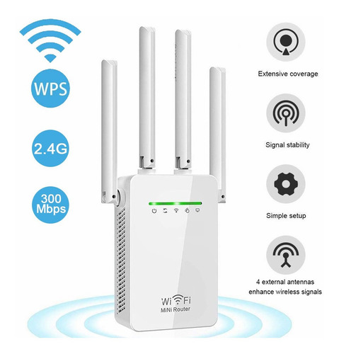 Repetidor Amplificador Extensor De Señal Wifi Universal