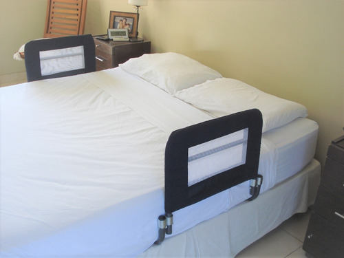 Imagen 3 de 4 de Baransik - Baranda Para Cama Adultos Chica Con Funda
