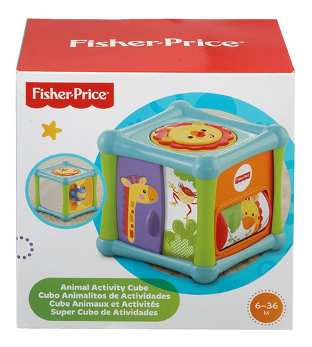Imagem 10 de 10 de Cubo De Atividades Animais Divertidos - Fisher-price - Bfh80