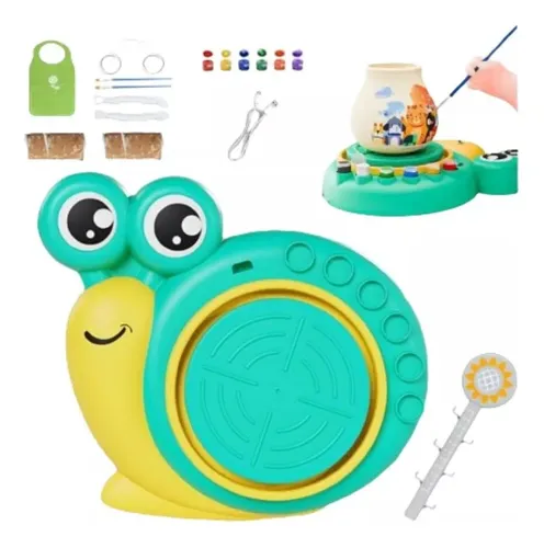 Mini Máquina De Cerámica Para Niños Juguete Divertido