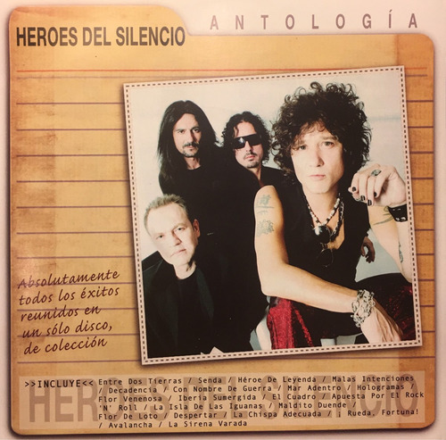 Cd Héroes Del Silencio Antologia - Absolutamente