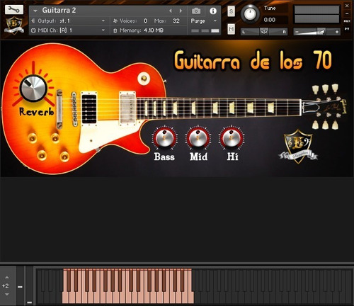 Guitarra De Los 70 Kontakt