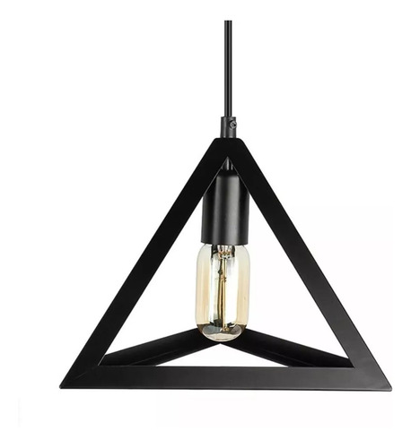 Lampara Triangulo Vintage Kh-813 Minimalista 3 Piezas