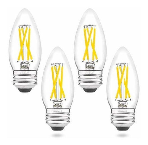 Focos Led - E26 Led Candelabra Bulb 40 Watt Equivalent Dimma