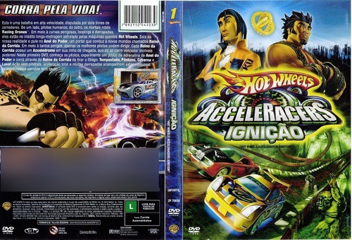Dvd Hot Wheels Acceleracers Igniçao Volume 1