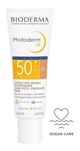 Bioderma Photoderm M V2 Spf50+ Tono Dorado, 40 Ml