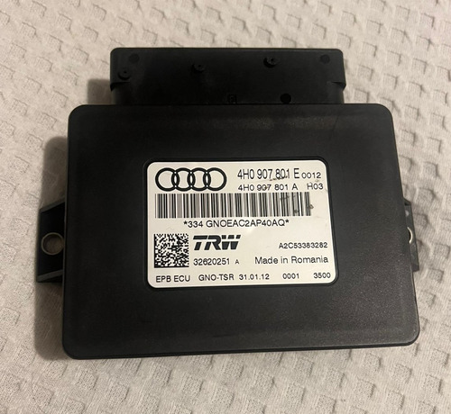 Modulo Freno Estac Audi A6 A7 A8 Parte: 4h0907801e 2011/2017 (Usado)