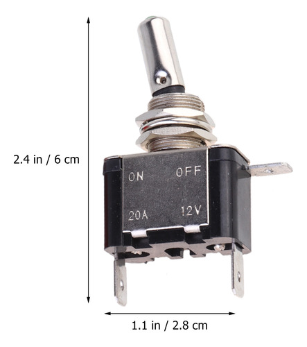 2 Unidades, 12 V Asw-07d, Botón Led De Encendido Y Apagado D