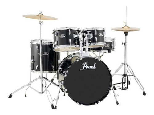 Bateria Pearl Roadshow Fusion 5c Hard Asiento Blk RS525SC31 Color Negro