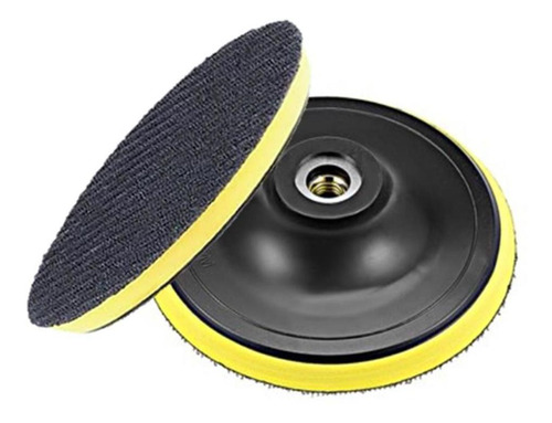 Suporte Para Lixa Com Velcro Politriz Furadeira 125mm M14