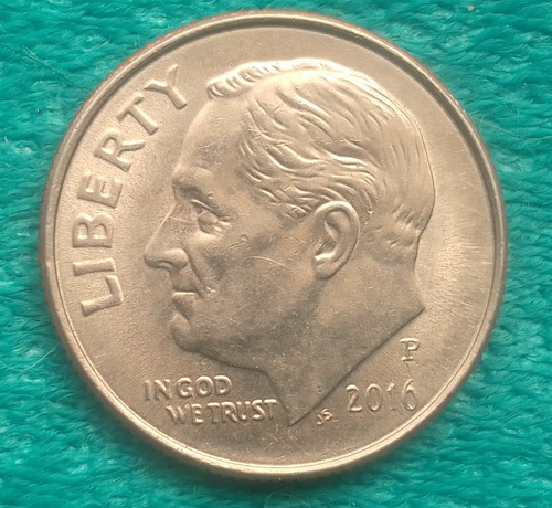 Moneda One Dime P 2016 Roosevelt