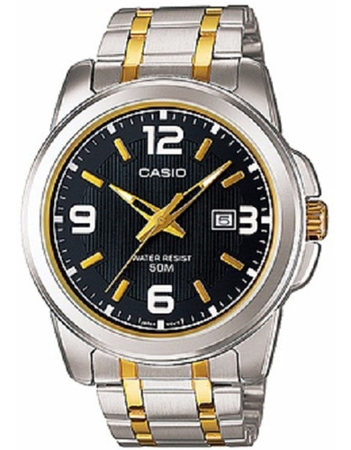 Ltp-1314sg-1avd - Reloj Casio P/m Acero Calendario