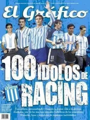 Revista El Grafico 100 Idolos De Racing