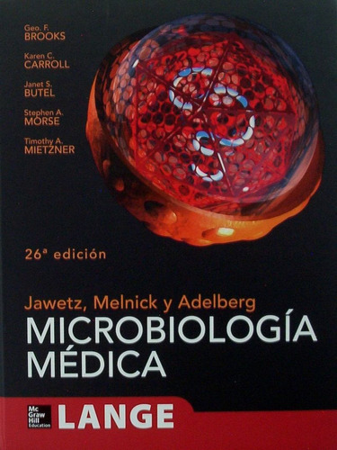 Libro Nuevo Microbiologia Medica De Jawetz Edicion 26°