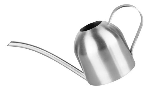 Regadera Pequeña De Acero Inoxidable, Diseño De Caño Largo