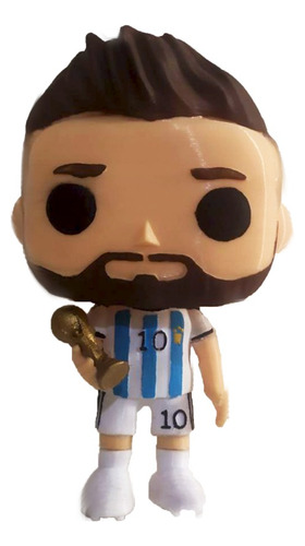 Funko Pop - Messi 10 - Campeón Del Mundo, Qatar 2022