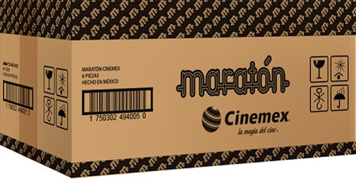 Maratón Cinemex (caja Con 6 Piezas)