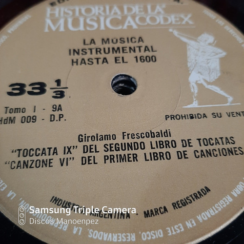 Simple Musica Inst Hasta 1600 Frescobaldi Pasquini Codex C21