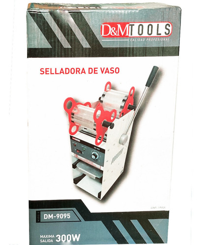 Imagen 2 de 3 de Maquina Selladora De Vasos Manual Trabajo Pesado