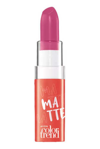 Batom Avon Color Trend Matte Fps 15 3,6g - Sua Cor Cor Rosa Bikini