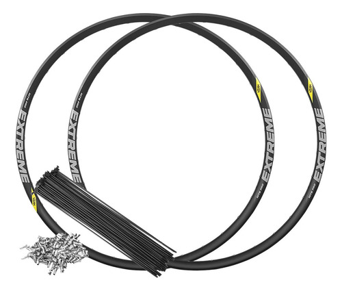 Par De Aros 29 C/ Raios Vzan Extreme Tubeless 28f 32f 36f