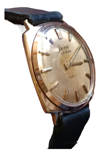 Reloj Mecánico Vintage Enchapado Oro Renis 17 Rubis Suizo (Usado)