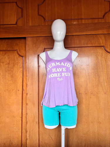 Pijama Mermaid Victorias Secret Original Talla L (Usado)