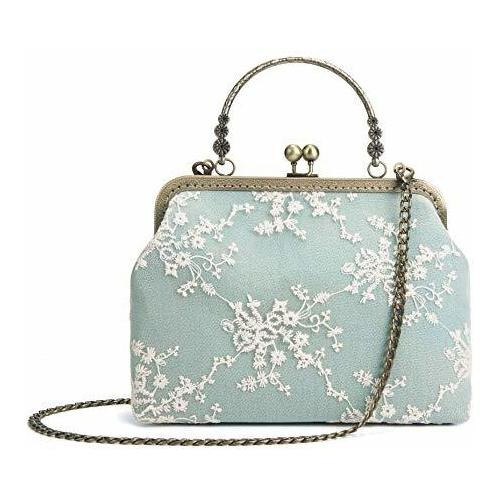 Bolso De Mano Rejolly Para Mujer, Estilo Vintage, Con Cierre
