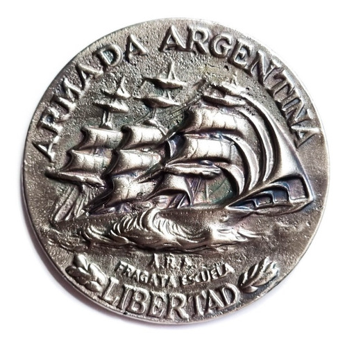 Moneda 65mm Fragata Ara Libertad