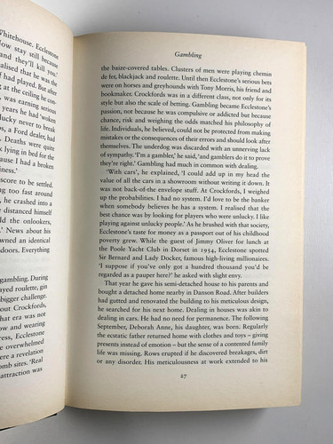 No Angel The Secret Life Of Bernie Ecclestone Tom Bower Ed. Faber And Faber Em Inglês 2011 (Usado)