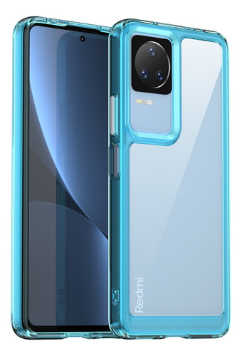 Funda For Xiaomi Poco F4 Transparente Anti-caída