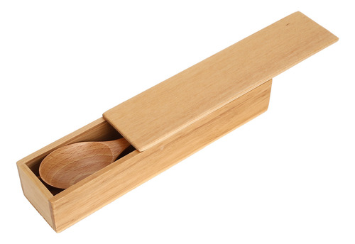 Juego De Vajilla Portátil Con Cuchara De Madera Reutilizable
