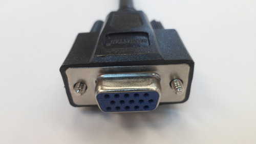 Cable Vga Macho 3 Mts Macho Hembra (con Rotura) Dz3061