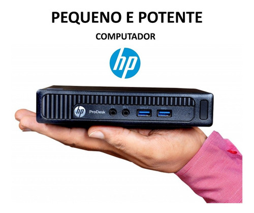 Imagem 11 de 11 de Computador Hp Mini 600 Core I5 4gb Ssd 240gb Wifi Monitor 22