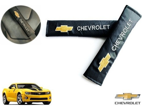 Par Almohadillas Cubre Cinturon Chevrolet Camaro 6.2l 2010