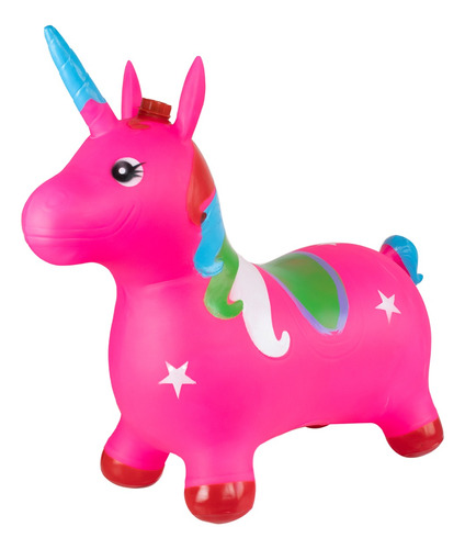 Burrito Unicornio Saltarín Inflable Infantil Para Juegos