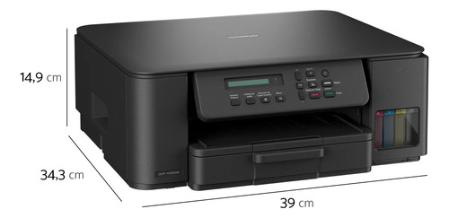 Impresora Multifuncional Brother Dcp-t530dw Conexion Wi-fi Negro