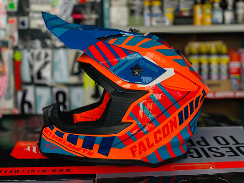 Cascos Mt Falcon Cross O Enduro!! Sb