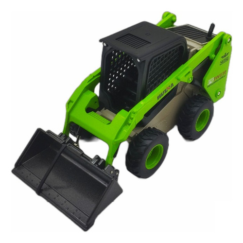 Bobcat S590 Minicargador Con Garra De Colección A Escala Maq