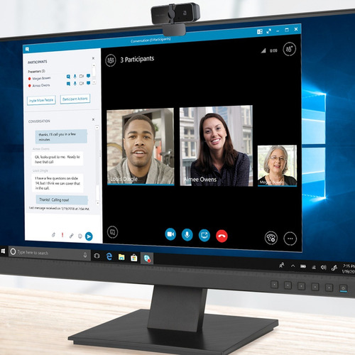 Imagen 5 de 5 de Webcam Pc Usb Con Micrófono Fhd 1080p Streaming Gamer Zoom