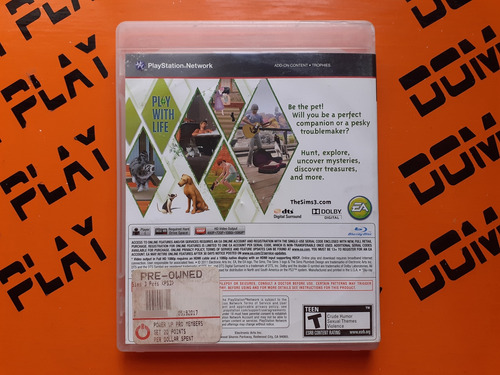 The Sims 3 Pets Ps3 Físico Envíos Dom Play (Usado)