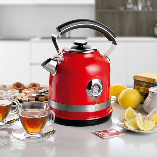 Chaleira Elétrica Ariete Moderna Vermelha 1,7l 1500w 127v