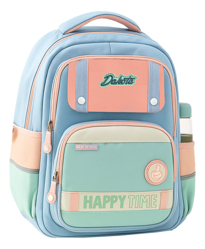 Mochila Infantil De Espalda Dakota Color Celeste