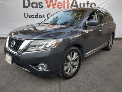 Imagen 1 de 14 de Nissan Phatfinder Automatica Piel 7 Pasajeros 2014