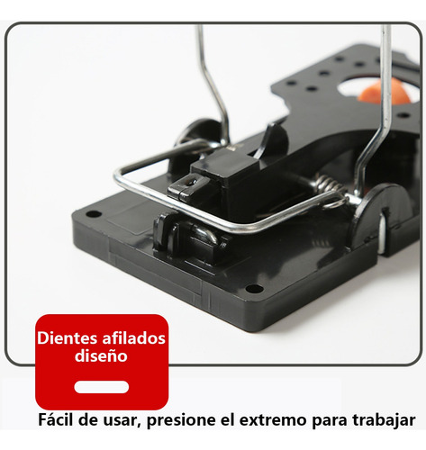Trampa Para Ratones 12 Piezas Reutilizables